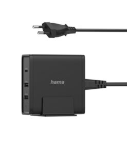 Hama Universeel USB-C-oplaadstation 3 Poorten Power Delivery (PD) 5-20V/65W
