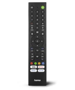 Hama Universele Afstandsbediening Sony TV IR Lerend + 4 App-Knoppen Zwart
