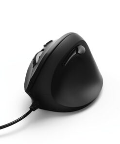 Hama Verticale Ergonomische Muis EMC-500 Met Kabel 6 Knoppen Zwart
