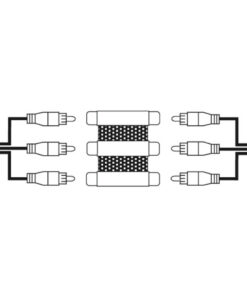 Alternative view of Hama Video-Adapter 3 Cinch-Koppelingen - 3 Cinch-Koppelingen