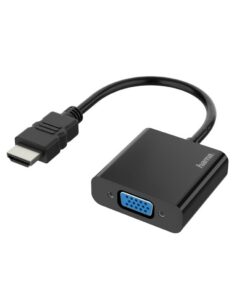 Hama Video-adapter HDMI&trade;-stekker - VGA-aansluiting Audio-aansl. Full-HD 1080p