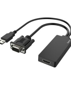 Hama Video-adapter VGA+USB-stekker - HDMI&trade;-aansluiting Full-HD 1080p