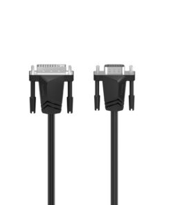 Hama Videokabel DVI-stekker Naar VGA-stekker Full-HD 1080p 1