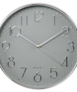 Alternative view of Hama Wandklok Elegance Ø 30 Cm Geluidsarm Zilver/grijs