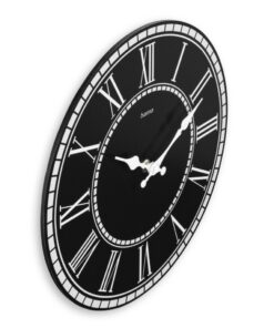 Alternative view of Hama Wandklok Rab Vintage Tikt Niet 30 cm Zwart/Wit/MDF