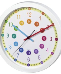 Hama Wandklok Voor Kinderen Easy Learning Diameter 30 Cm Geluidsarm