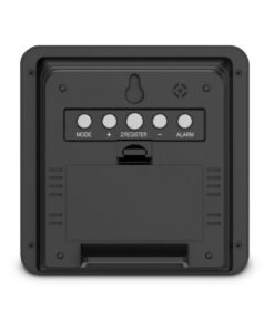 Alternative view of Hama Weerstation Mykonos met Regenmeter en Wekker Zwart