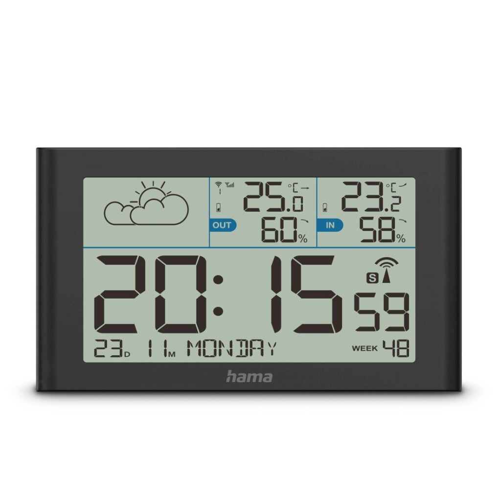 Hama Weerstation Sylt met Wekker Zwart - Image 3