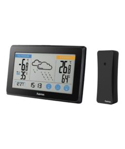 Hama Weerstation Touch Zwart