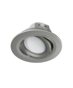 Hama Wifi-led-inbouwspot 5W Via Spraak/app Te Bed. Verstelbaar Satijn-nikkel