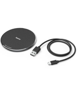 Alternative view of Hama Wireless Charger QI-FC10 10 W Draadloze Smartphone-oplaadpad Zwart