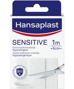 Hansaplast Sensitive Pleisters 100x6 cm Wit