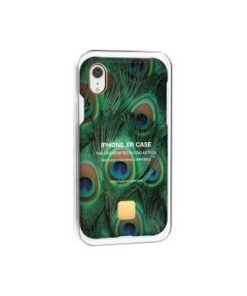 Alternative view of Happy Plugs IPhone XR Case Peacock