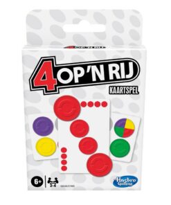 Hasbro 4 Op 'n Rij Kaartspel