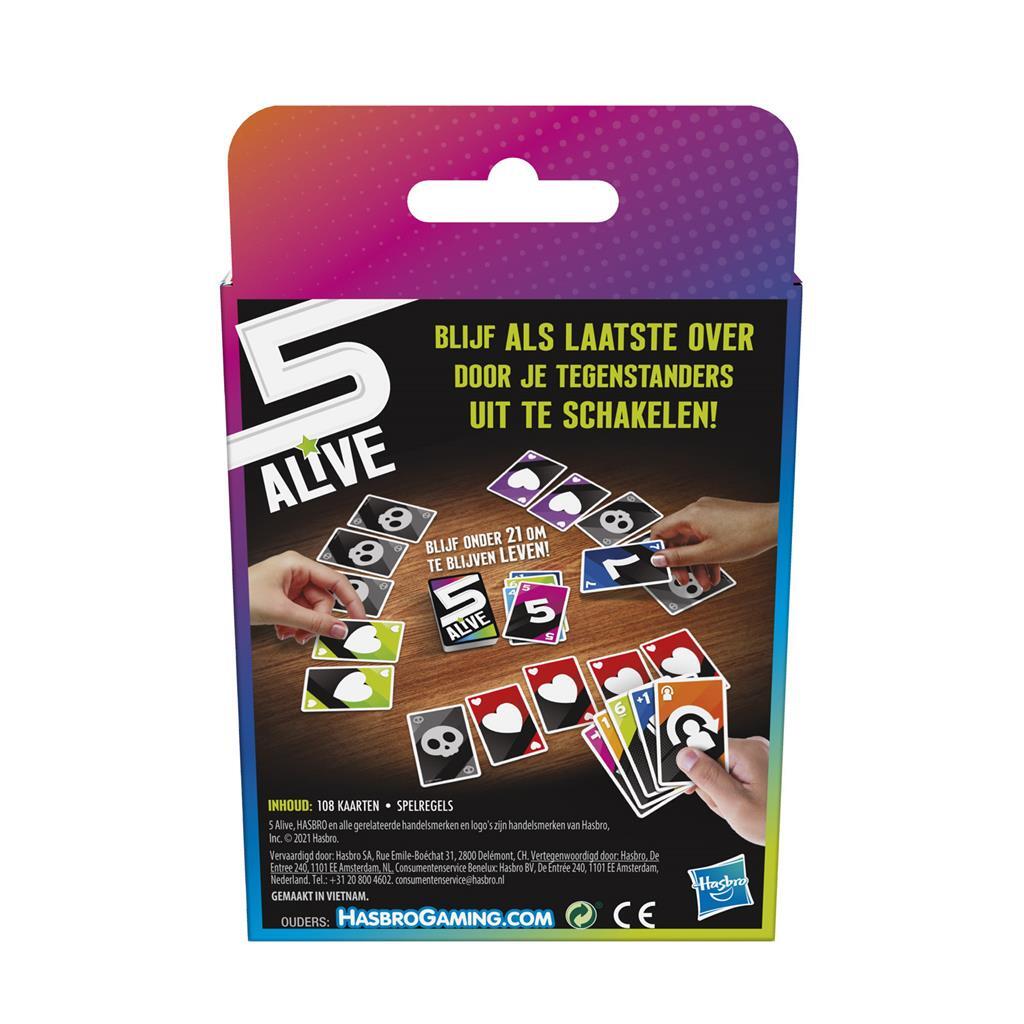 Hasbro Gaming 5 Alive Kaartspel - Image 3