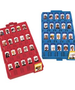 Alternative view of Hasbro Gaming Grab and Go Wie Is Het?