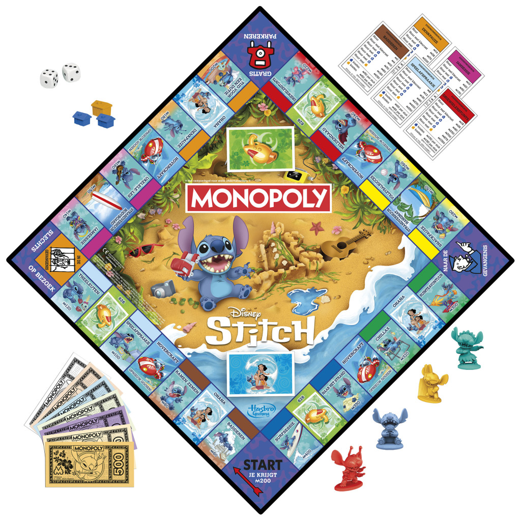 Hasbro Gaming Monopoly Disney Stitch - Image 2
