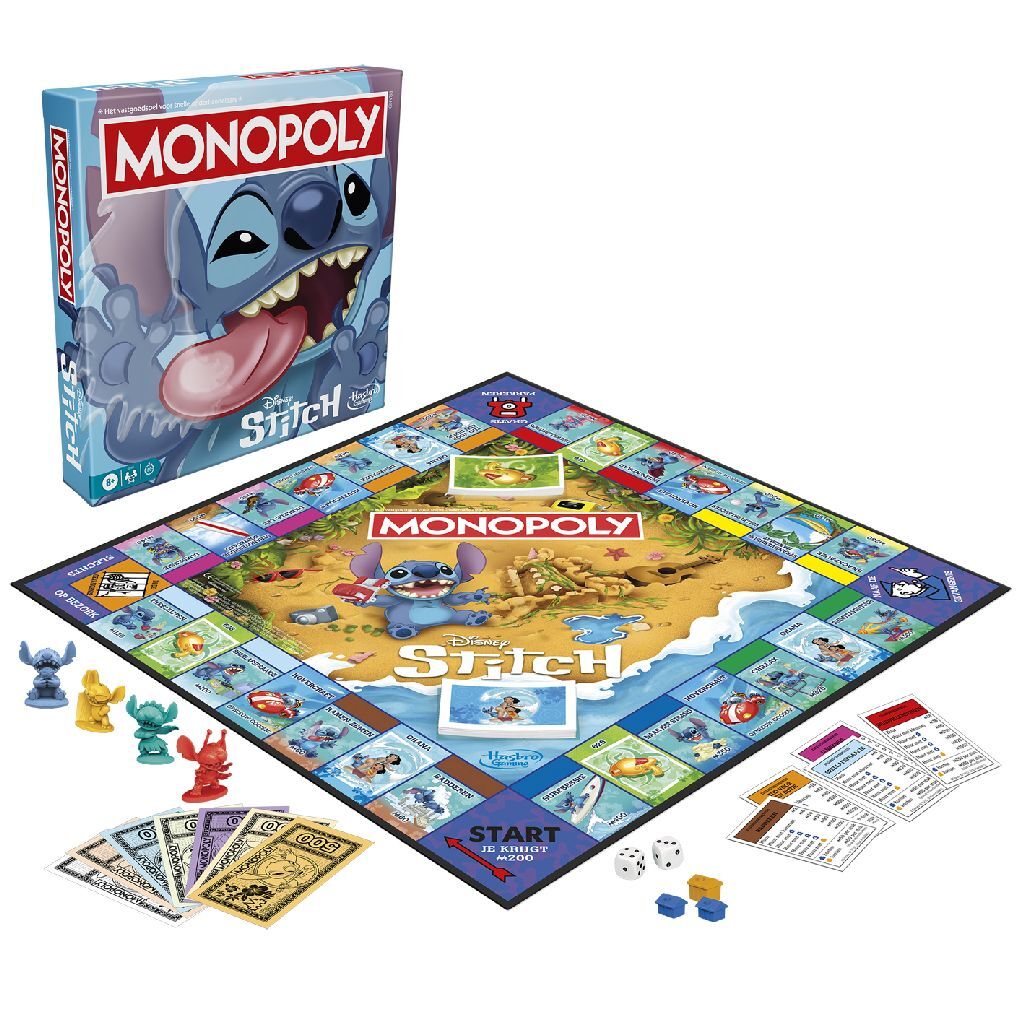 Hasbro Gaming Monopoly Disney Stitch