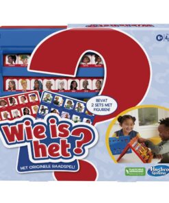 Alternative view of Hasbro Gaming Wie Is Het?