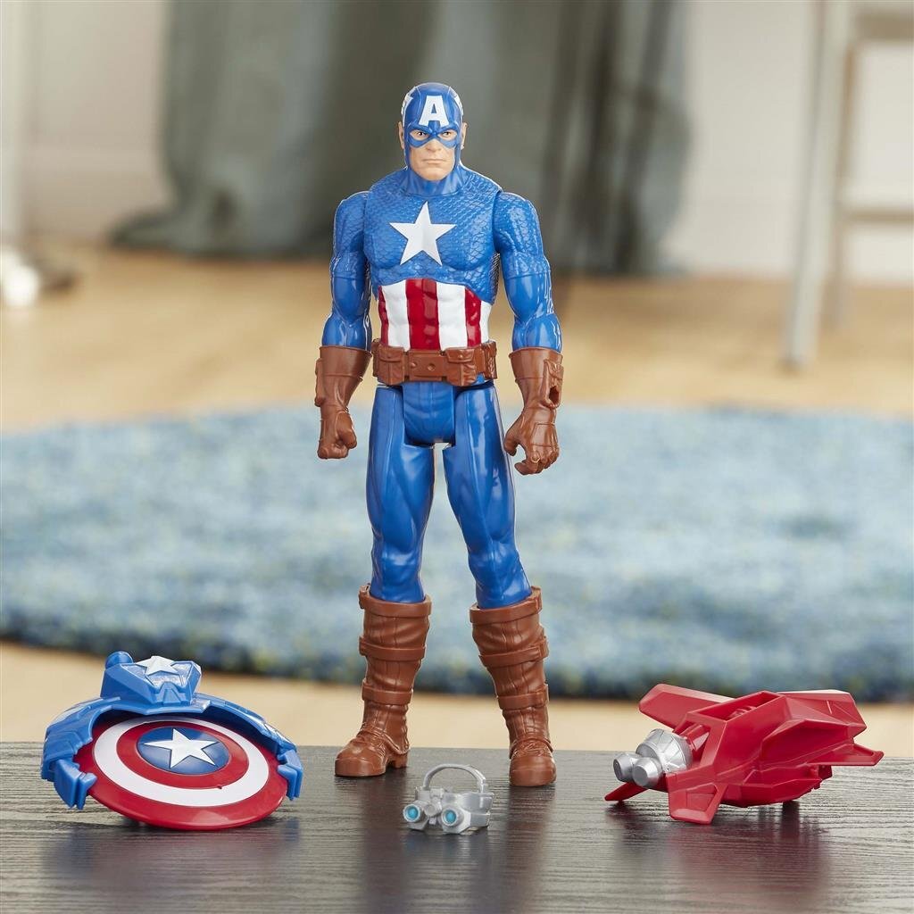 Hasbro Marvel Avengers Titan Hero Series Blast Gear Captain America - Image 2