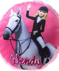 Heunec Knuffelkussen Wendy Roze 25 cm