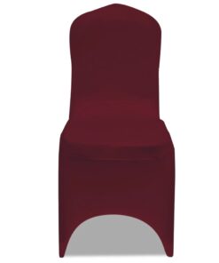 Hoes voor stoelen 50 stuks (wijnrood)