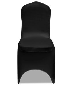 Hoes voor stoelen 50 stuks (zwart)