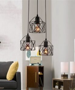 Alternative view of Homestyle Pro MK019-B Industriële Hanglampen Zwart/Metaal