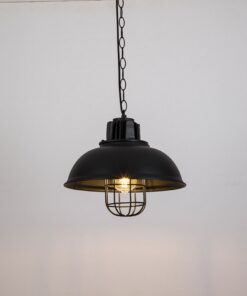 Alternative view of Homestyle Pro MK107-BB Industriële Hanglamp 33x26 cm Zwart/Metaal
