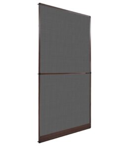 Hordeur met scharnieren bruin 120 x 240 cm