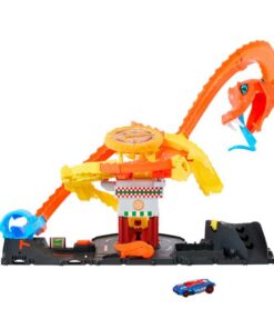 Alternative view of Hot Wheels City Pizza Slam Cobra Attack
