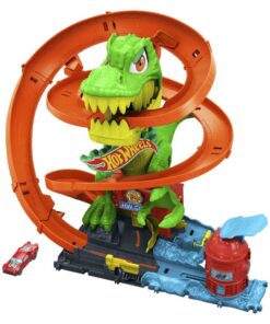 Alternative view of Hot Wheels City T-Rex Brandweerkazerne