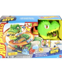 Hot Wheels City T-Rex Brandweerkazerne