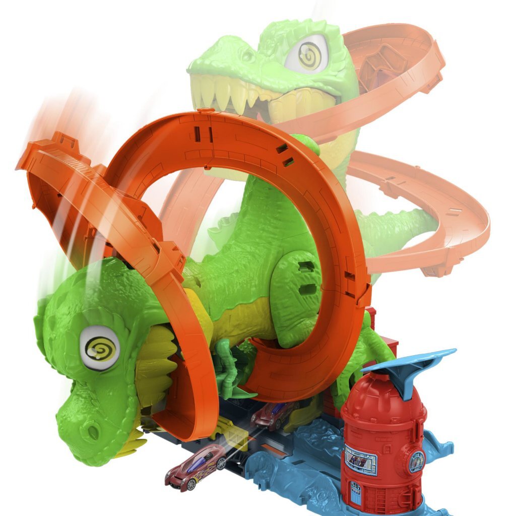 Hot Wheels City T-Rex Brandweerkazerne - Image 4