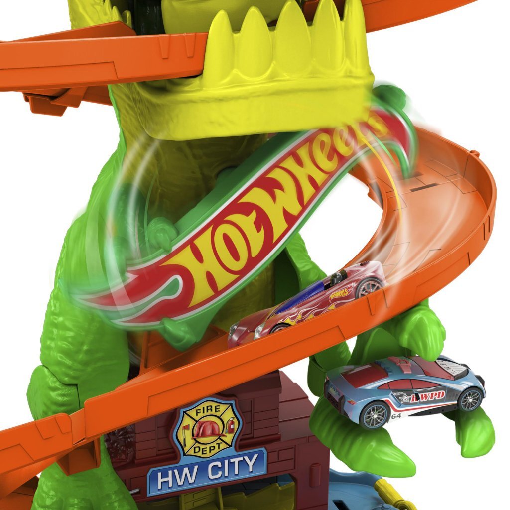 Hot Wheels City T-Rex Brandweerkazerne - Image 5