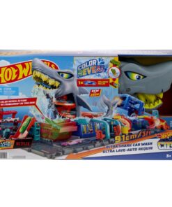 Hot Wheels City Ultra Shark Car Wash Speelset