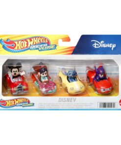 Hot Wheels Racevers Disney 4 Pack