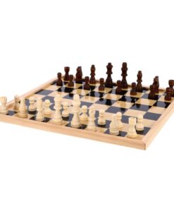 Houten Dam-Schaakbord 40x40 cm