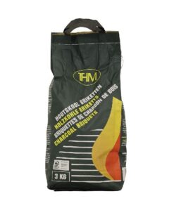 Houtskoolbriketten PEFC 3 kg