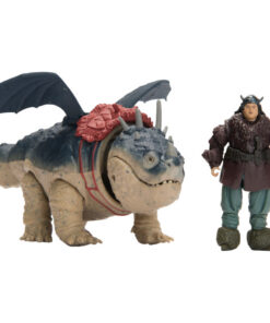 Alternative view of How To Train Your Dragon Gronckle and Fishlegs