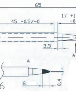 Alternative view of Hq Solder/tip4 Vervangingstip voor Solder20/30