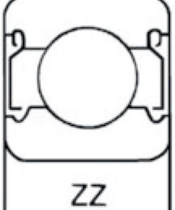 Alternative view of Hq W1-04516/hq Kogellager 6207 Zz