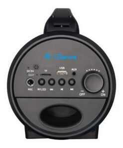 Alternative view of IDance CYCLONE400BK Party Speaker + Microfoon en LED Verlichting Zwart