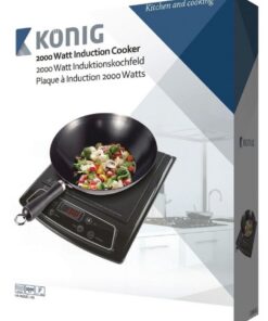 Alternative view of Induction Cooker 2000 W Black