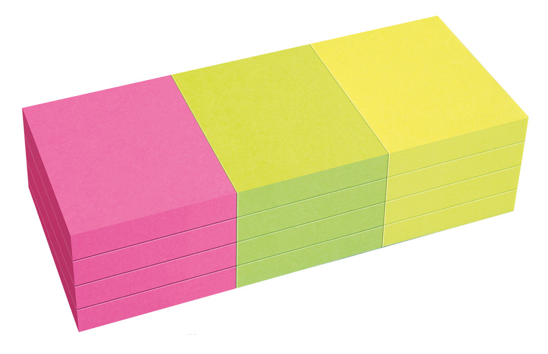 Info Notes IN-5653-39-PN Powernotes 50x40mm Ass. Brilliant Pak 12 Blok. - Image 2