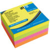 Info Notes IN-5654-39-PN Powernotes 75x75mm Ass. Briljant Blok A 320 Vel.
