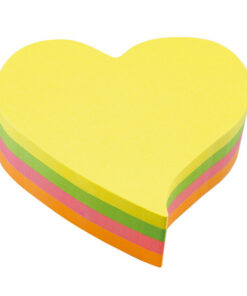 Alternative view of Info Notes IN-5823-39 Info Shaped Sticky Notes 68x68 'hart' Assorti 200 Vel