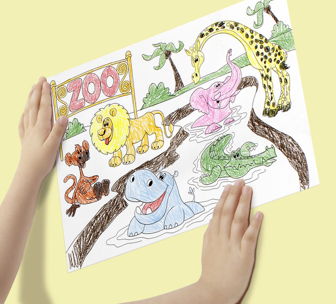 Info Notes IN-8719-08 Kleurboek 300mm X 200mm Colouring Book - Image 2