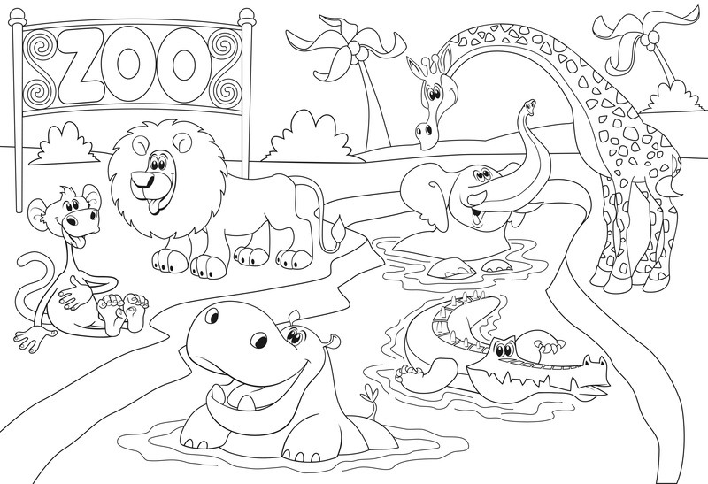 Info Notes IN-8719-08 Kleurboek 300mm X 200mm Colouring Book - Image 4