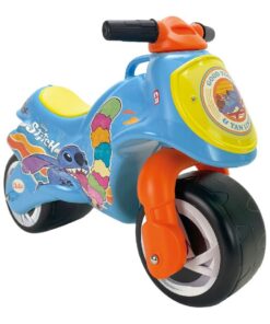 Injusa Disney Stitch Loopmotor Blauw/Oranje/Geel
